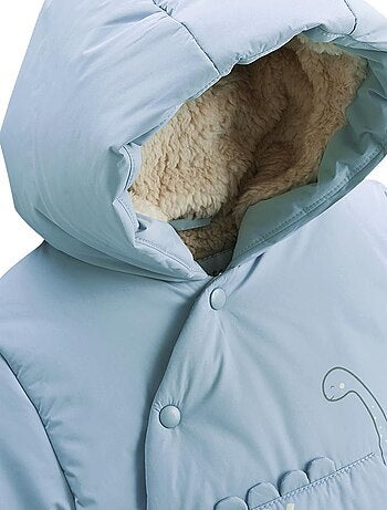 Doudoune bébé imperméable doublée sherpa avec capuche Nino