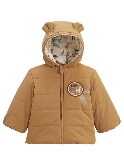Doudoune bébé intérieur polaire avec capuche Lamascotte - Kiabi