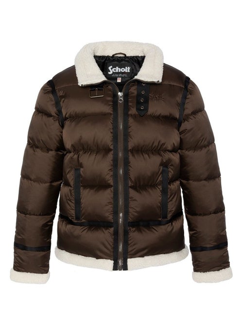 Doudoune bombardier - schott - Kiabi Doudoune bombardier - schott - Kiabi