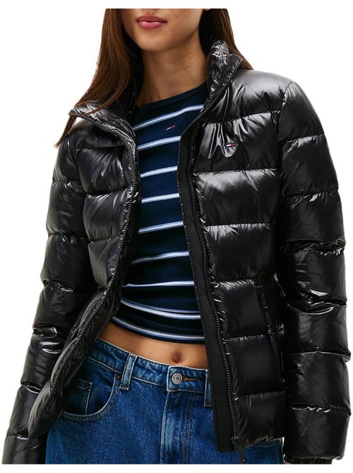 Doudoune  Brillant Femme Tommy Jeans slim zip Print - Kiabi