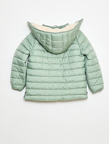 Doudoune chaude à capuche - collection facile à enfiler