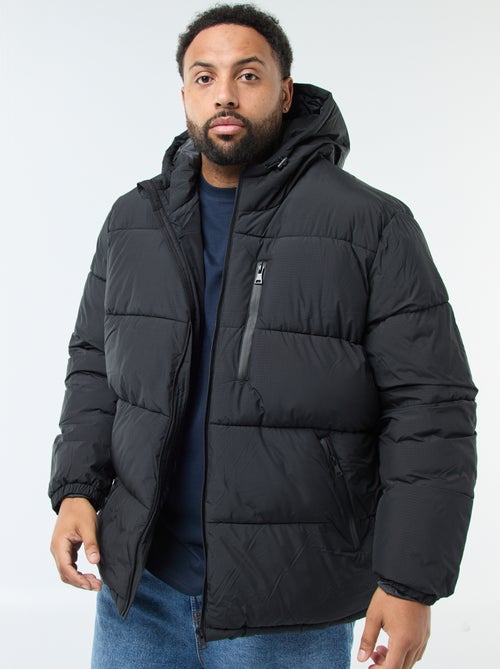 Doudoune chaude matelassée à capuche - Kiabi