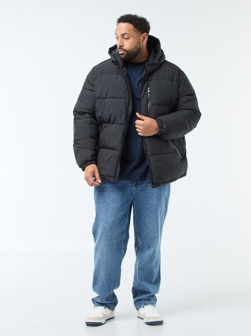 Doudoune chaude matelassée à capuche - Kiabi