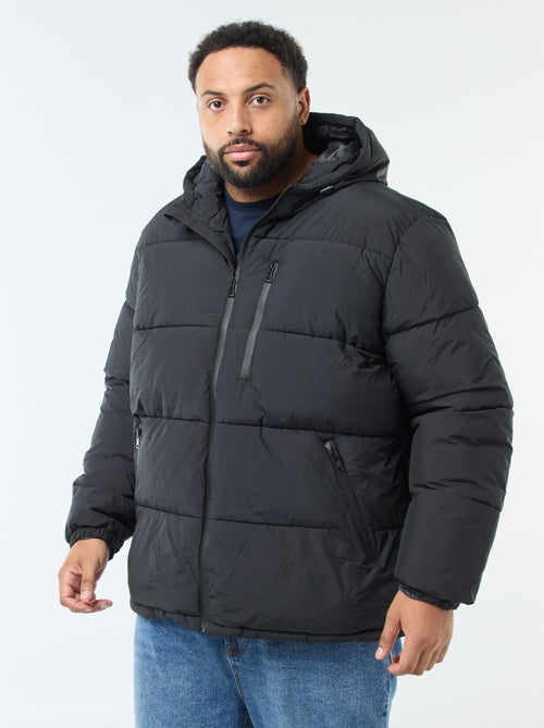 Doudoune chaude matelassée à capuche - Kiabi