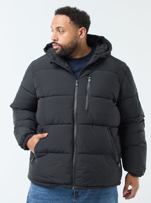 Doudoune chaude matelassée à capuche - Kiabi