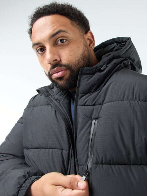 Doudoune chaude matelassée à capuche - Kiabi