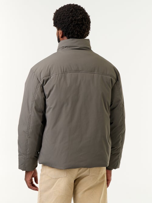 Doudoune col montant emmanchures raglan - Kiabi Doudoune col montant emmanchures raglan - Kiabi