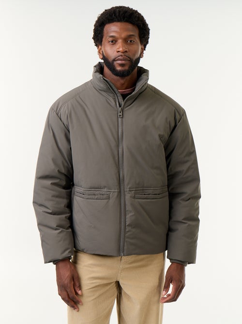 Doudoune col montant emmanchures raglan - Kiabi Doudoune col montant emmanchures raglan - Kiabi