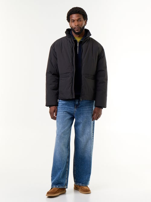 Doudoune col montant emmanchures raglan - Kiabi