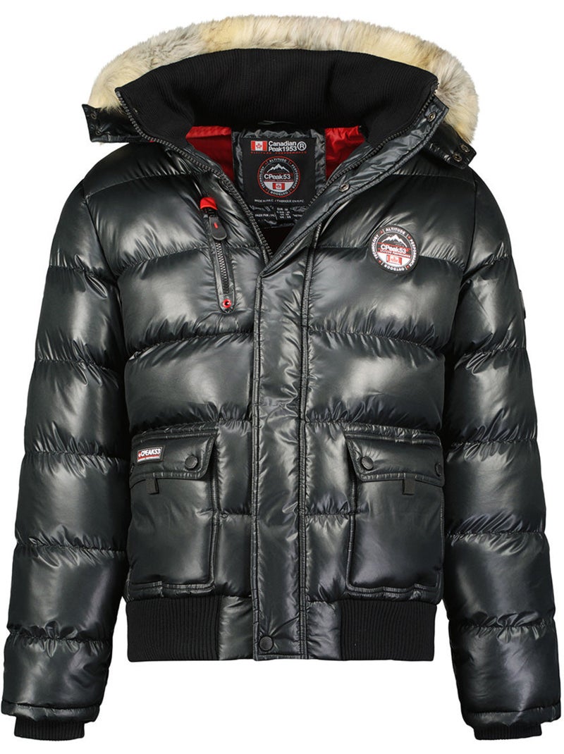 Doudoune coupe-vent bugseak – canadian peak Noir - Kiabi
