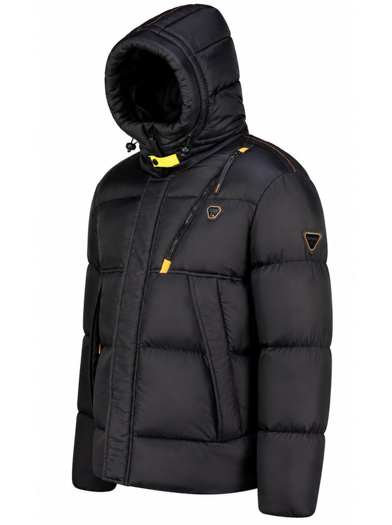 Doudoune courte à capuche bodiroral – kaporal Noir - Kiabi