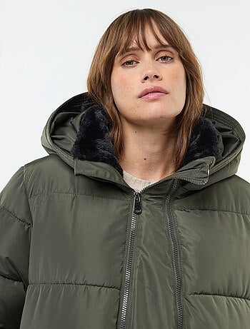 Doudoune de maternité avec détail portage