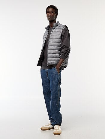 Doudoune déperlante sans manches unie