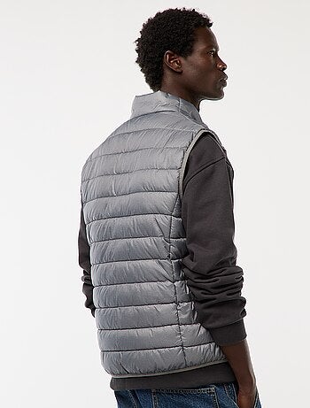 Doudoune déperlante sans manches unie