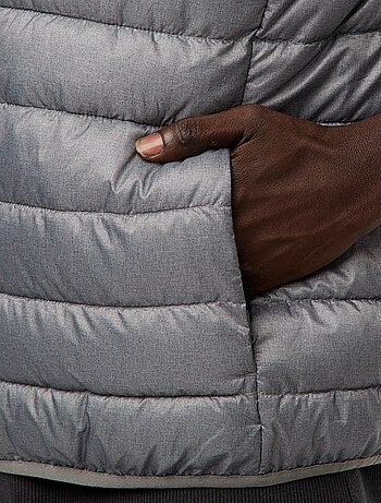 Doudoune déperlante sans manches unie