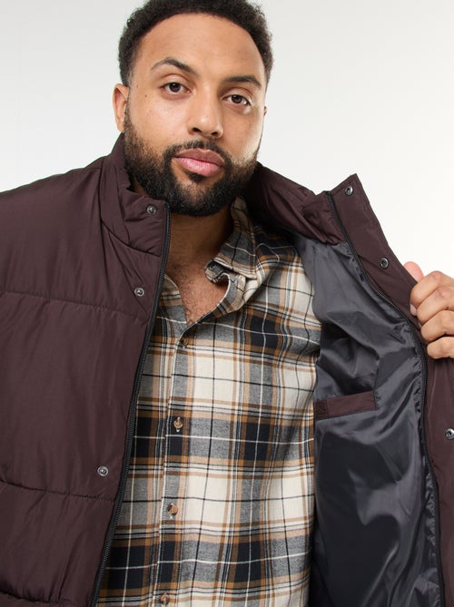 Doudoune déperlante sans manches unie - Kiabi