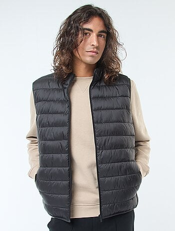 Doudoune déperlante sans manches unie