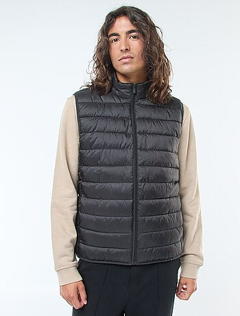 Doudoune déperlante sans manches unie