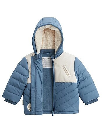 Doudoune enfant imperméable doublée polaire avec capuche Tao