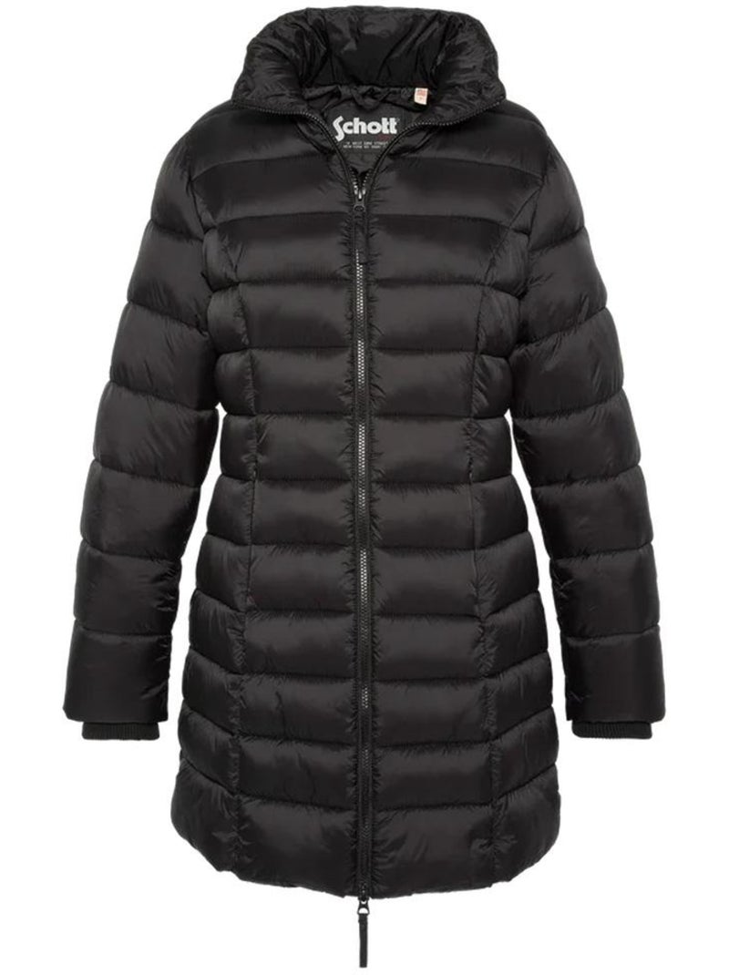 Doudoune femme schott Noir - Kiabi