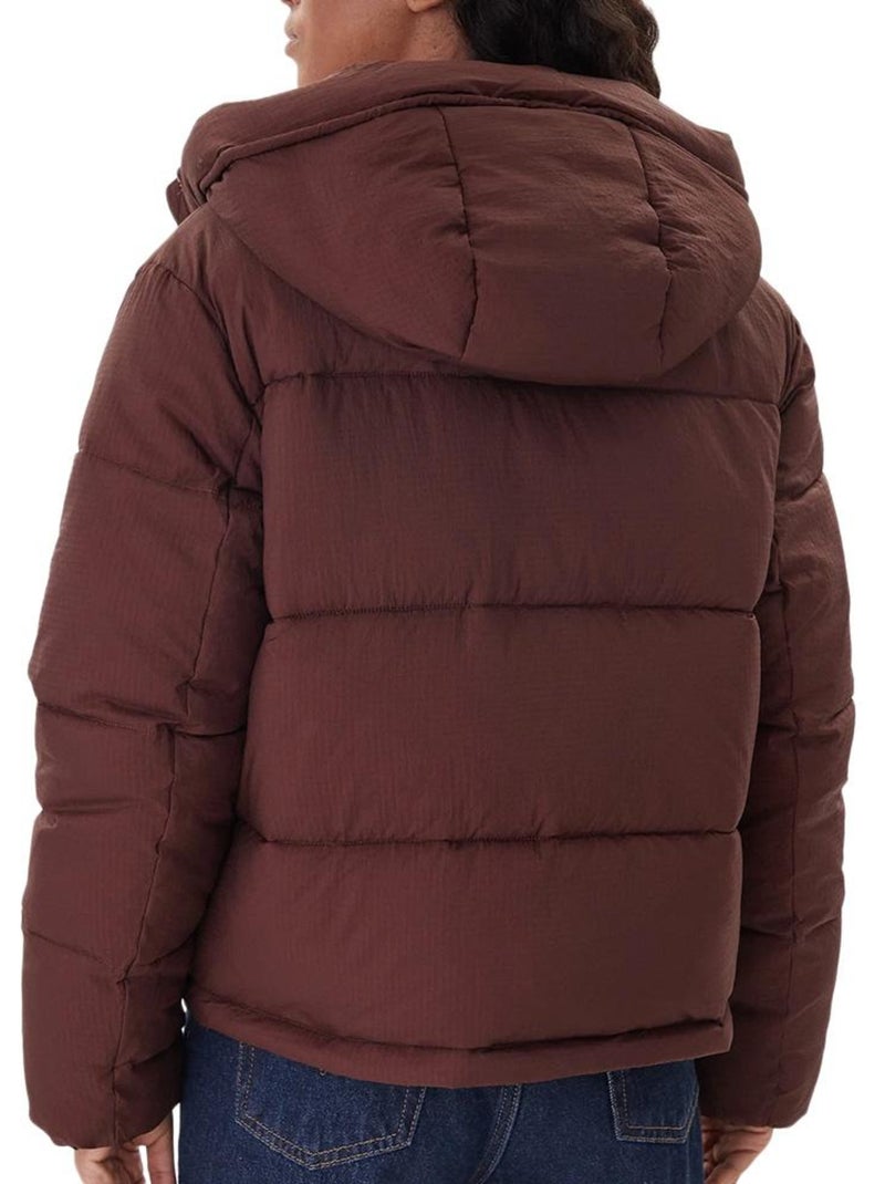 Doudoune Femme Tommy Hilfiger Marron cappuccino - Kiabi
