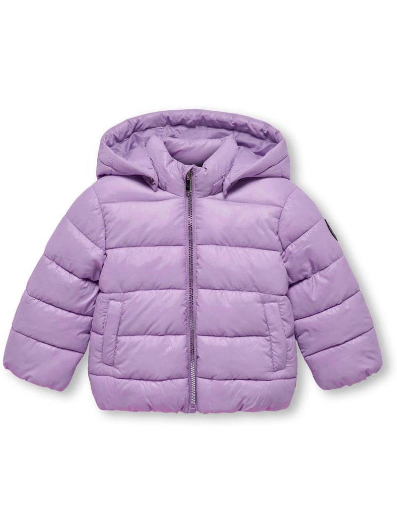 Doudoune Fille KIDS ONLY Violet - Kiabi