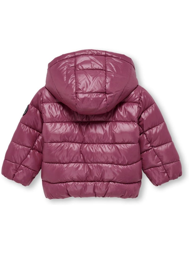 Doudoune Fille KIDS ONLY Violet prune - Kiabi