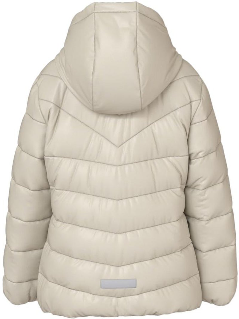 Doudoune Fille Name it Beige - Kiabi