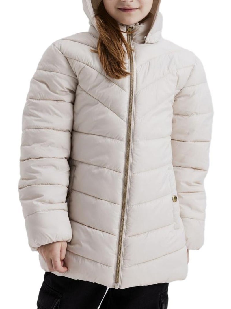 Doudoune Fille Name it Beige - Kiabi