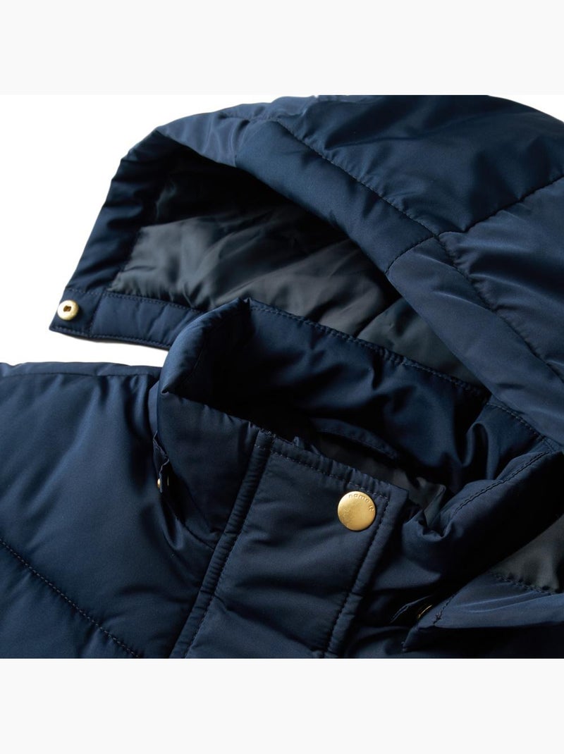 Doudoune Fille Name it Long Bleu marine - Kiabi