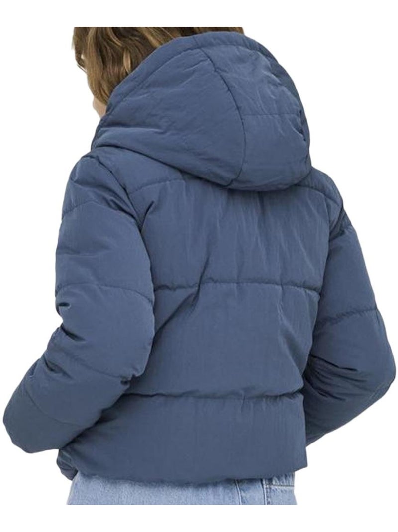 Doudoune Fille Only Bleu - Kiabi