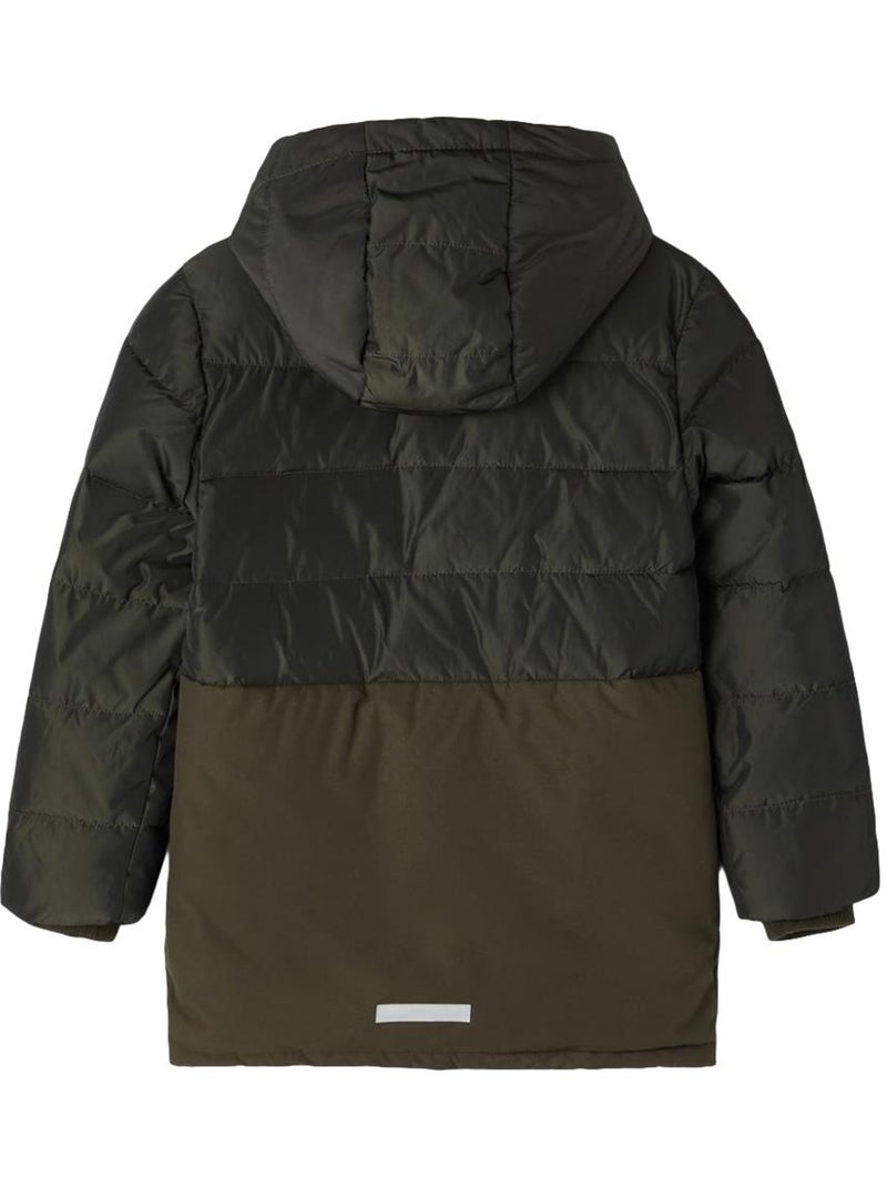 Doudoune Garçon Name it Vert kaki clair - Kiabi
