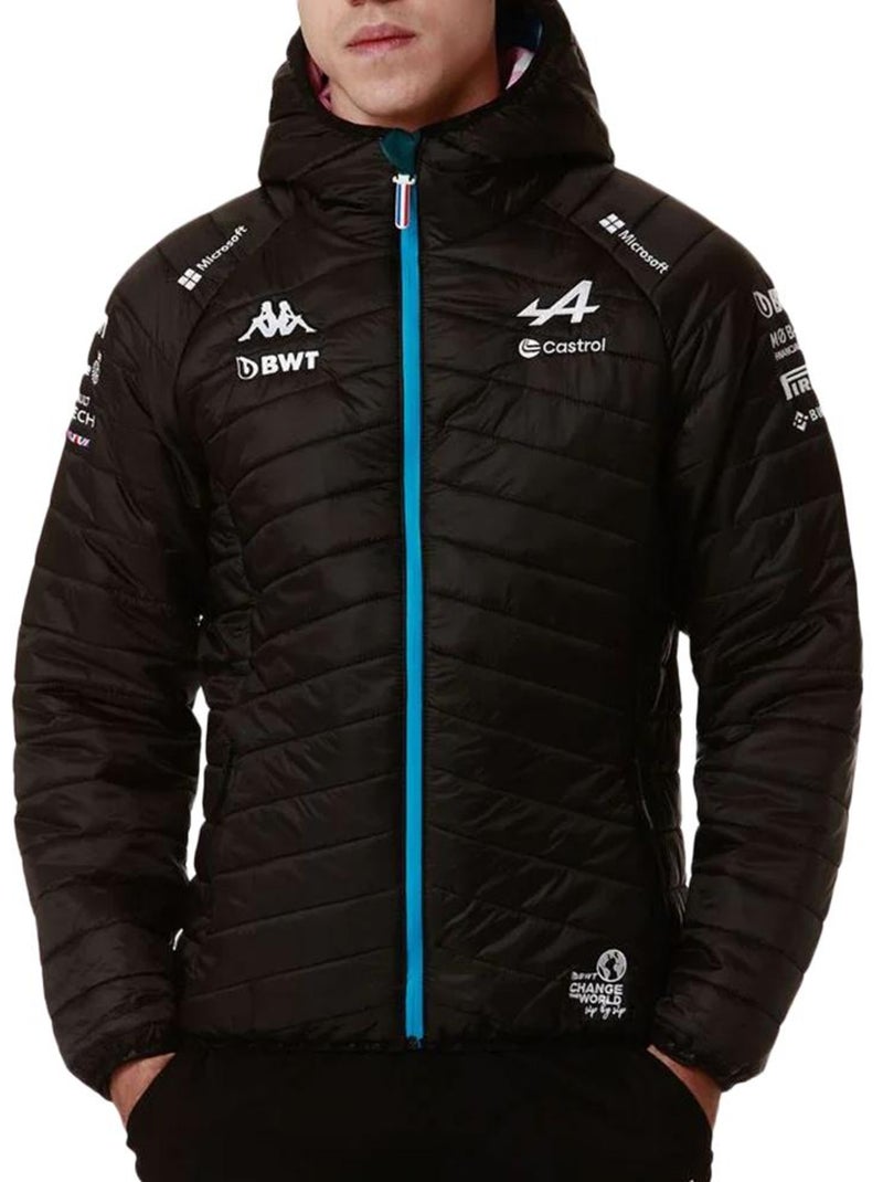 Doudoune homme kappa Noir - Kiabi