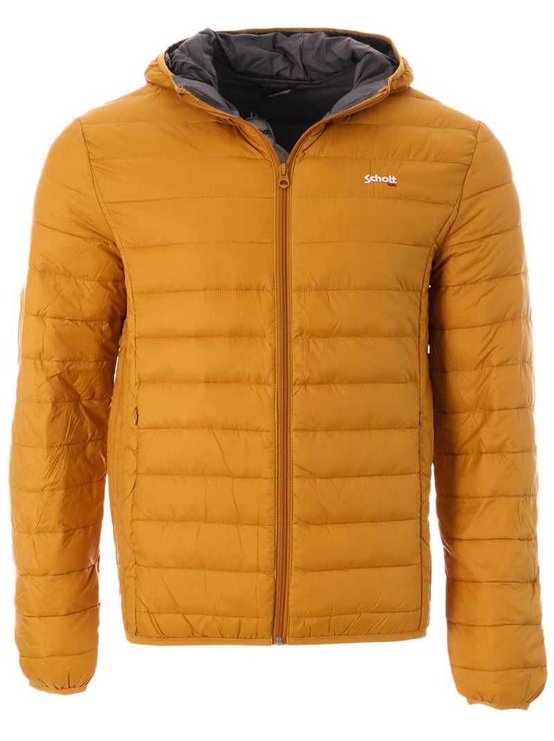 Doudoune Homme Schott Jaune - Kiabi