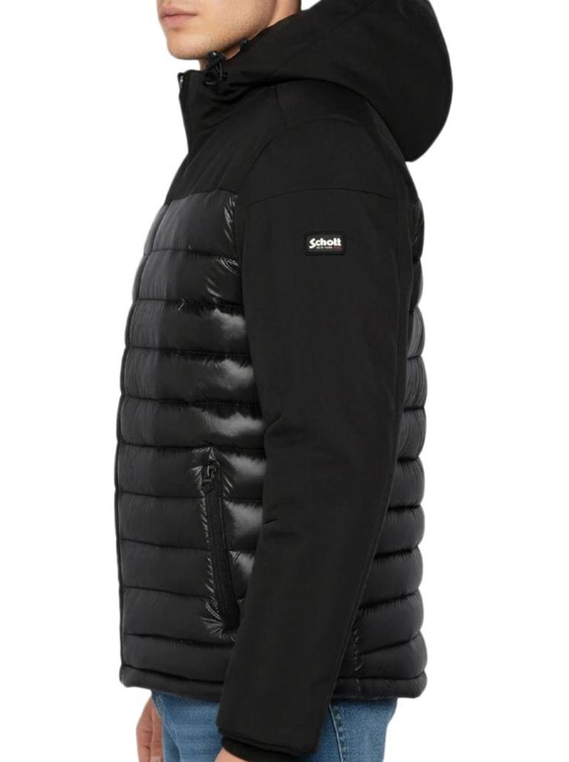 Doudoune Homme Schott Noir - Kiabi