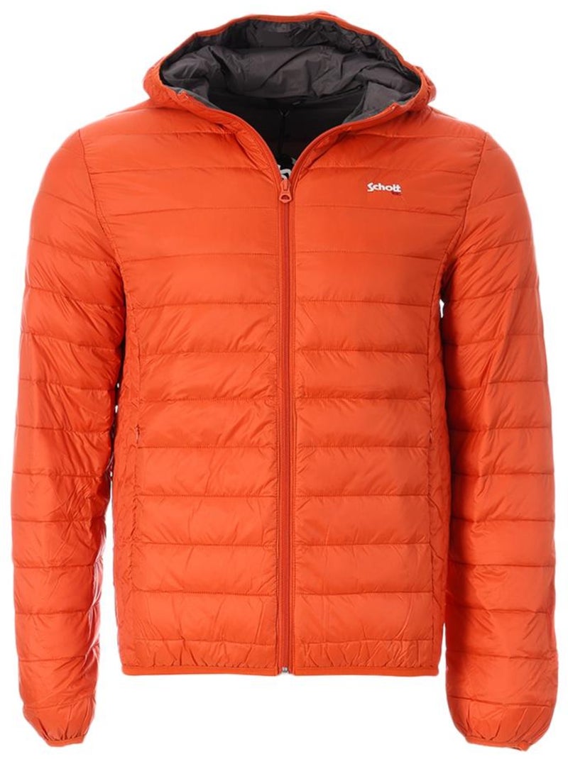 Doudoune homme schott Orange - Kiabi