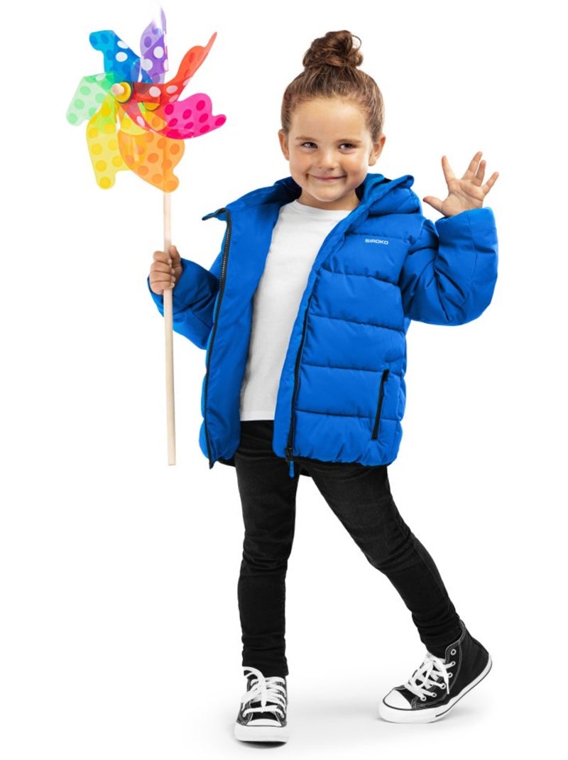 Doudoune imperméable fille lifestyle enfants soul-g Bleu - Kiabi