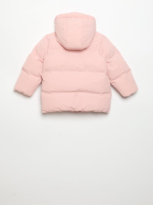 Doudoune imprimée matelassée à capuche - Kiabi