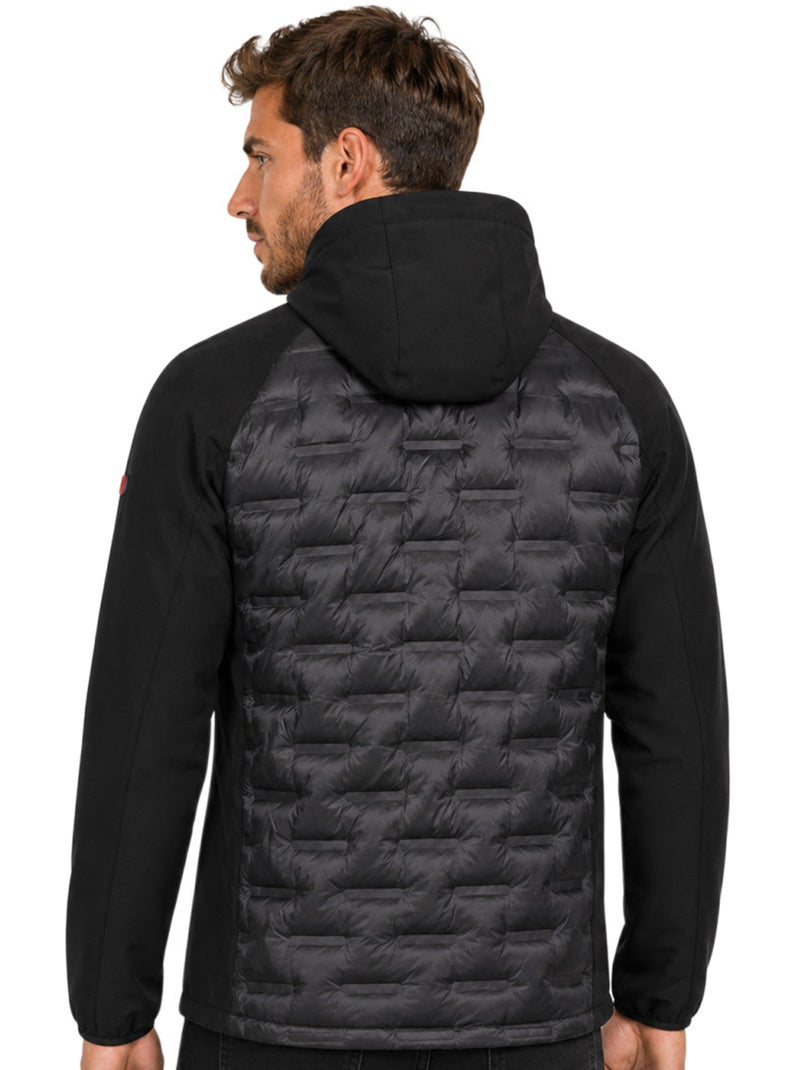Doudoune légère à capuche baeloral – kaporal Noir - Kiabi