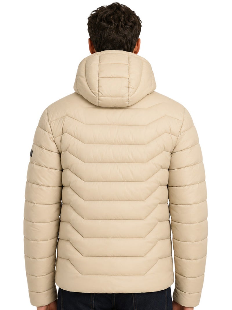Doudoune légère à capuche copainoral hood – kaporal Beige - Kiabi