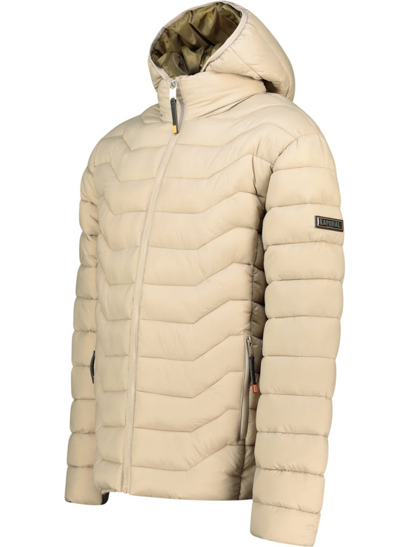 Doudoune légère à capuche copainoral hood – kaporal Beige - Kiabi