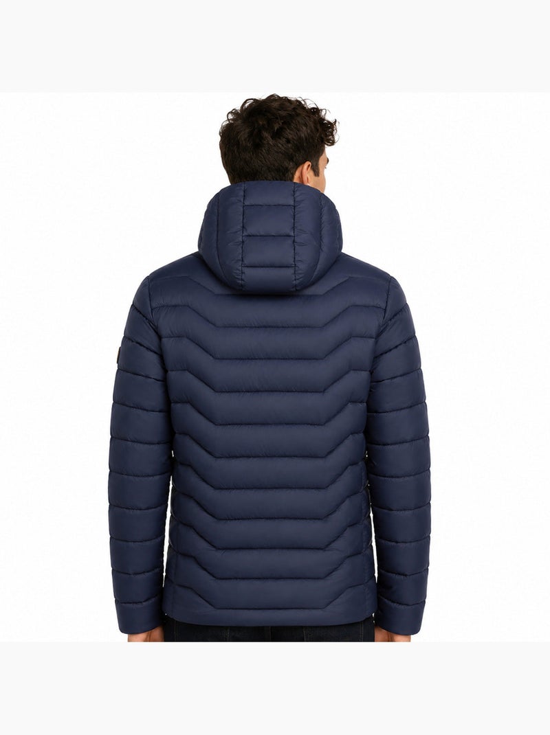 Doudoune légère à capuche copainoral hood – kaporal Bleu marine - Kiabi