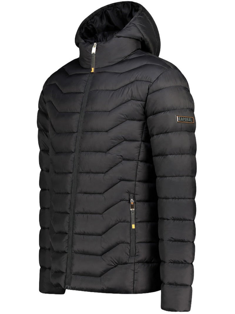 Doudoune légère à capuche copainoral hood – kaporal Noir - Kiabi