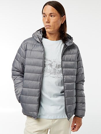 Doudoune légère à capuche