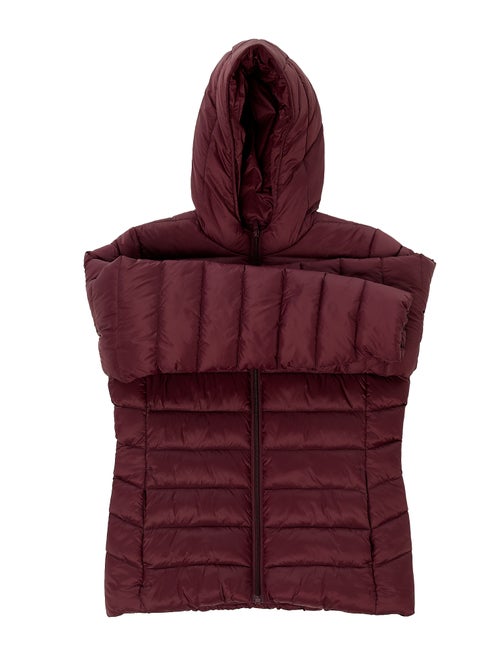 Doudoune légère à capuche unie - Kiabi