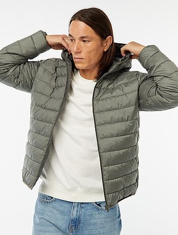 Doudoune légère à capuche