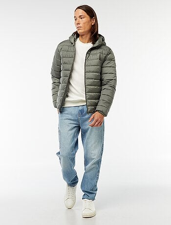 Doudoune légère à capuche