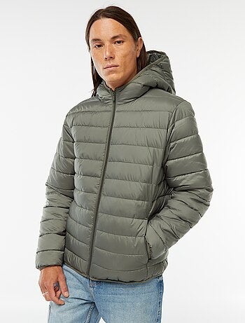 Doudoune légère à capuche