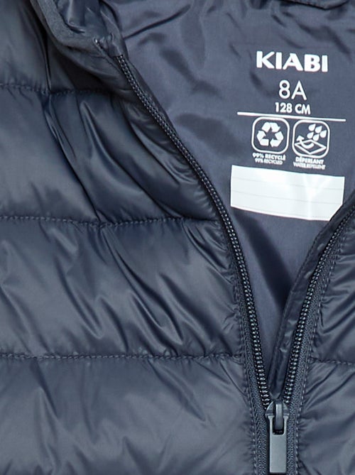 Doudoune légère avec capuche - Kiabi