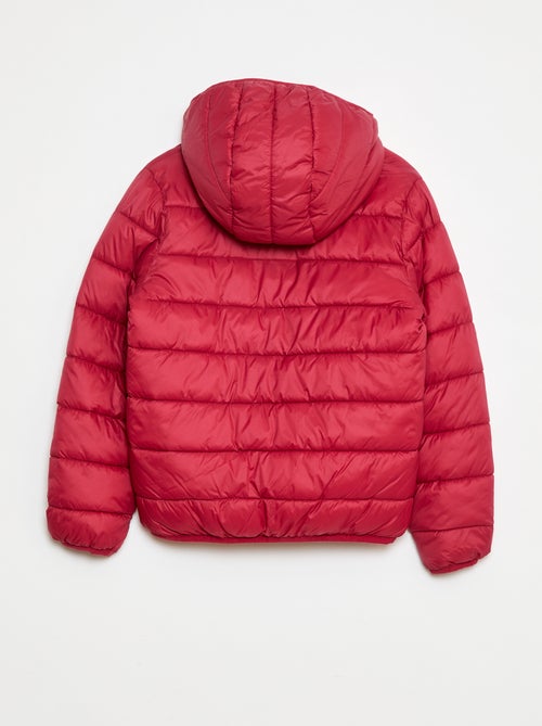 Doudoune légère avec capuche - Kiabi